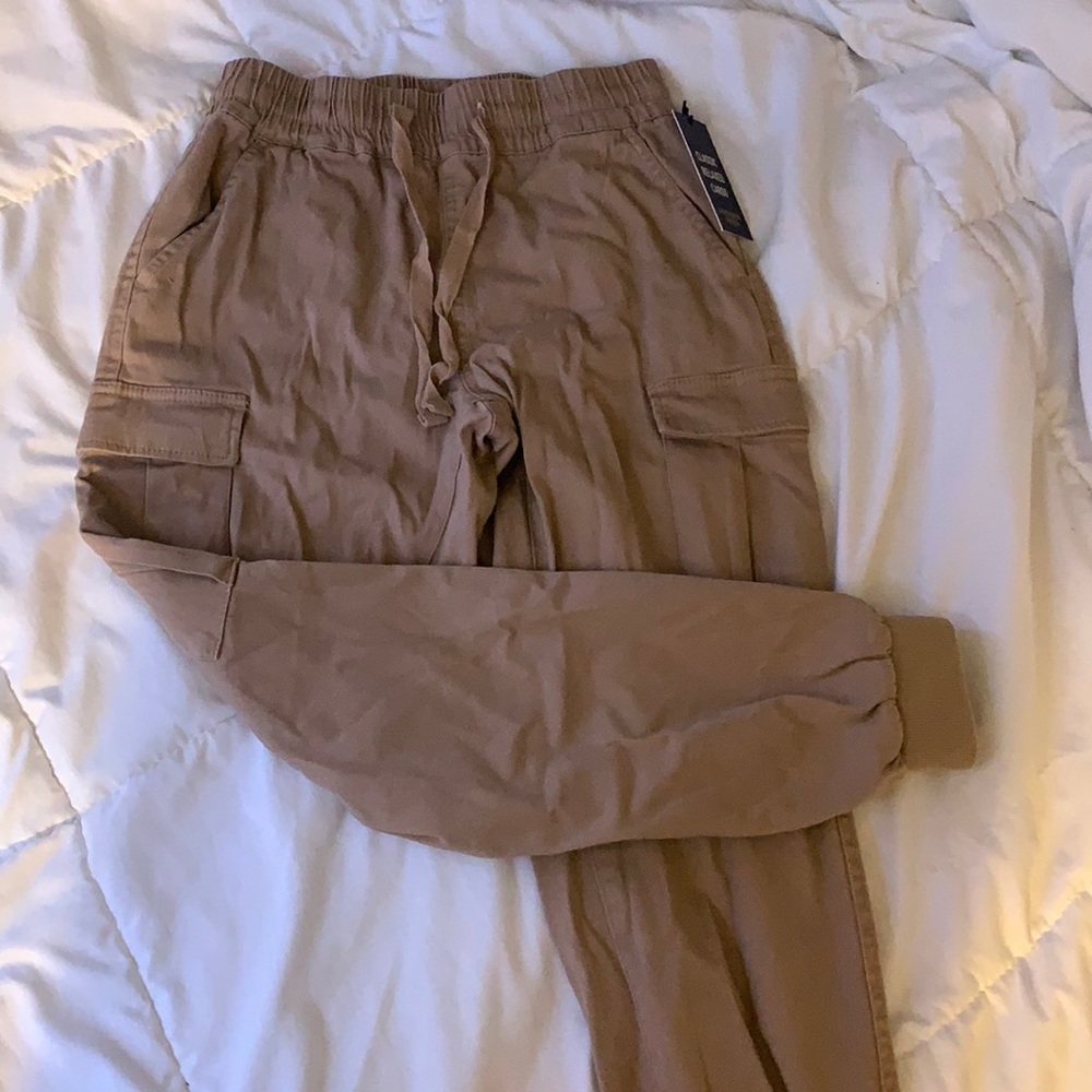 Tan cargo pants